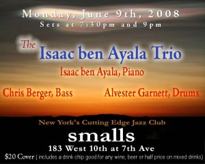 SmallsJune8 2008 Promo